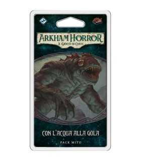 Arkham Horror - LCG: Con l'Acqua alla Gola - Primo Pacchetto Mythos The Innsmouth Conspiracy - Gioco Cooperativo 1-4 Giocatori