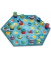 Crabz - Gioco da Tavolo Strategico per Famiglie e Amici, Caccia ai Granchi, 2-4 Giocatori, Divertimento in 20 Minuti!