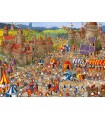 Puzzle da 1000 Pezzi Triangolare - Bunny Battles, Ruyer