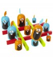 Gobblet Gobblers di Oliphante - Gioco Strategico per 2 Giocatori, Divertente Sfida per Bambini, 5 Minuti di Azione!