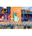 Puzzle da 1000 Pezzi - Neon Color Line: Neon City