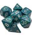 Set Dadi Speckled Blu Mare
