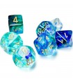 Set Dadi Nebula Oceano Gold 