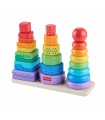 Fisher-Price - Pack 3 Piramidi Impilabili