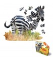 Puzzle da 100 Pezzi Sagomato - I Am Lil' Zebra
