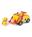 Paw Patrol - Veicolo Tematizzato Fire Rescue: Rubble