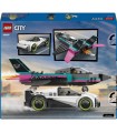 City - Jet contro Auto sportiva