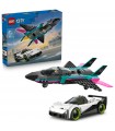 City - Jet contro Auto sportiva