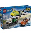 City - Remix aereo, camion di servizio e hovercraft