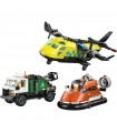 City - Remix aereo, camion di servizio e hovercraft