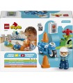 Duplo - Motocicletta blu della Polizia