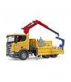 Scania Super 560R Camion Ribaltabile con Gru e Pallet