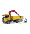 Scania Super 560R Camion Ribaltabile con Gru e Pallet