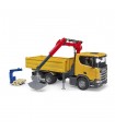 Scania Super 560R Camion Ribaltabile con Gru e Pallet