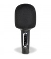 Microfono Karaoke Wireless con Altoparlante, Riduzione Rumore ed Effetti Luminosi