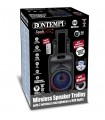 Trolley PRO Amplificatore Wireless con 2 Microfoni Wireless , Equalizzatore  e Funzione TWS