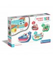 4 Puzzle in 1 - My First Puzzle: Veicoli Trasporti