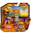 RUBBLE & CREW Set 2 Personaggi + Accessori Ass.to