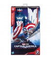 Marvel - Personaggio Titan Hero Deluxe: Captain America Sam Wilson