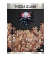 Puzzle da 1000 Pezzi Deluxe - The Witcher: Birthday (con Poster e Sacchetto)