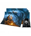 Puzzle da 1000 Pezzi Deluxe - The Witcher: Journey of Ciri (con Poster e Sacchetto)