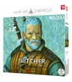 Puzzle da 1000 Pezzi - The Witcher: Geralt of Rivia & Vincent Van Gogh