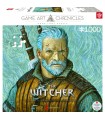 Puzzle da 1000 Pezzi - The Witcher: Geralt of Rivia & Vincent Van Gogh