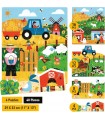 4 Puzzle in 1 - Playrama: Puzzle The Farm