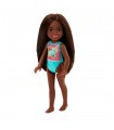 Barbie - Bambola Chelsea Costume a Pois Stampa Floreale