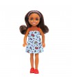 Barbie - Bambola Chelsea Abito Azzurro Arcobaleni e Dolci