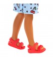 Barbie - Bambola Chelsea Abito Azzurro Arcobaleni e Dolci
