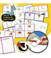 Montessori - Leggo e Scrivo Consolle in Legno
