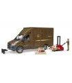  MB Sprinter UPS con personaggio e transpallet manuale  