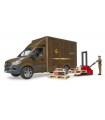  MB Sprinter UPS con personaggio e transpallet manuale  
