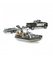  RAM 2500 Polizia con rimorchio e gommone