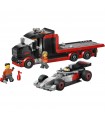 City - Display Truck F1 con auto da corsa Audi F1