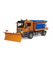  MAN TGS camion spargisale e spazzaneve