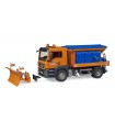  MAN TGS camion spargisale e spazzaneve