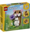 Creator - Simpatico criceto con fiore