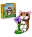 Creator - Simpatico criceto con fiore