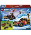 Ninjago - Veicoli combinanti di Kai e Cole