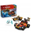 Ninjago - Veicoli combinanti di Kai e Cole