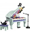 Creator - Pianoforte decorativo con gatto