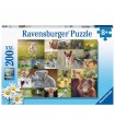Puzzle da 200 Pezzi XXL - I Cuccioli del Mondo