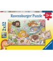 2 Puzzle da 12 Pezzi - Fatine e Sirene