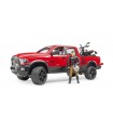  RAM 2500 Power Wagon con Ducati Scrambler Desert Sled
