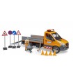  MB Sprinter lavori stradali con personaggio e accessori