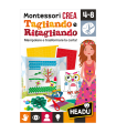 Crea Tagliando e Ritagliando Montessori