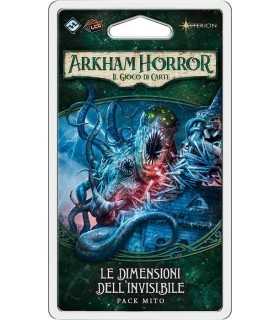 Arkham Horror LCG: Le Dimensioni dell'Invisibile – Pacchetto Mito The Dunwich Legacy, Gioco Cooperativo 1-4 Giocatori, Horror 