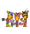 Giraffe con le Sciarpe